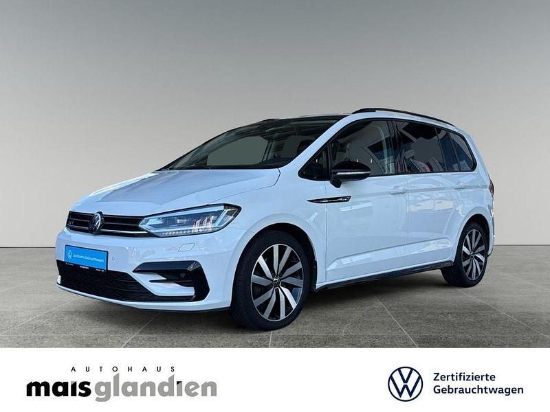 Pure white Gebraucht 2021 VW Touran Highline Van / Kleinbus | 25.980 € (Fairer Preis) - Bild 1/4
