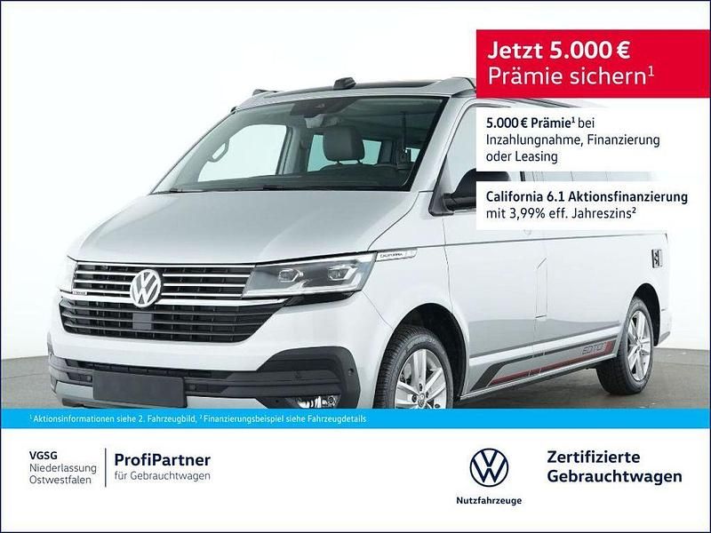 Reflexsilber (metallic) Gebraucht 2024 VW T6.1 Edition Van | 81.680 € (Teuer) - Bild 1/4