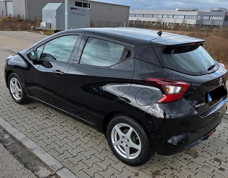 Gebraucht Nissan Micra Acenta 92 PS (67 kW) 2022 Schwarz Kleinwagen