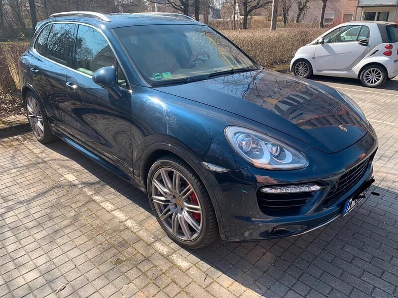 Blau Gebraucht 2011 Porsche Cayenne Turbo SUV | 22.900 € (Fairer Preis) - Bild 1/4