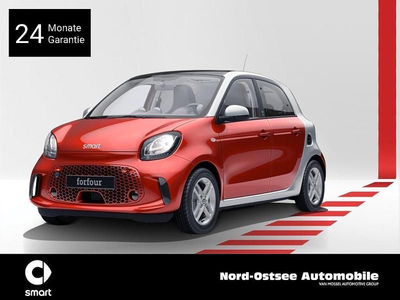 Rot Gebraucht 2021 Smart ForFour Electric Drive Passion Coupé | 9.490 € (Guter Preis) - Bild 1/4