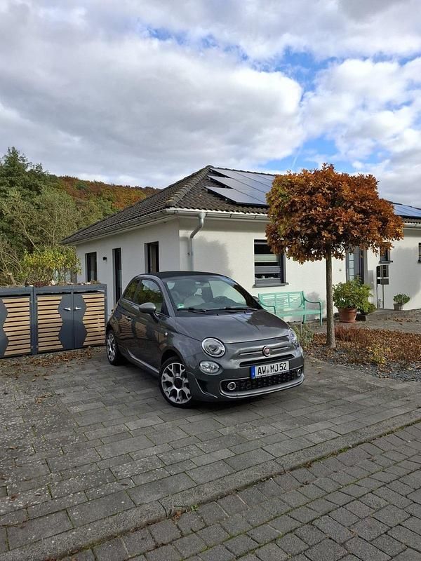 Grau Gebraucht 2018 Fiat 500C Cabrio | 8.900 € (Guter Preis) - Bild 1/4