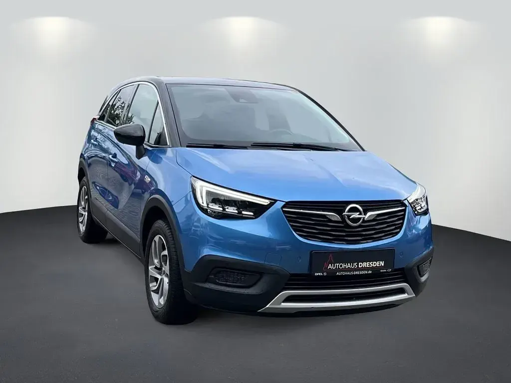 Gebraucht Opel Crossland X 131 PS (96 kW) 2020 Arktis blau (metallic) SUV