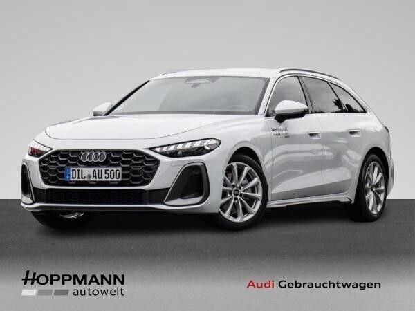 Weiß (gletscherweiß metallic) Gebraucht 2024 Audi A5 S-Line Coupé | 56.981 € (Etwas zu teuer) - Bild 1/4