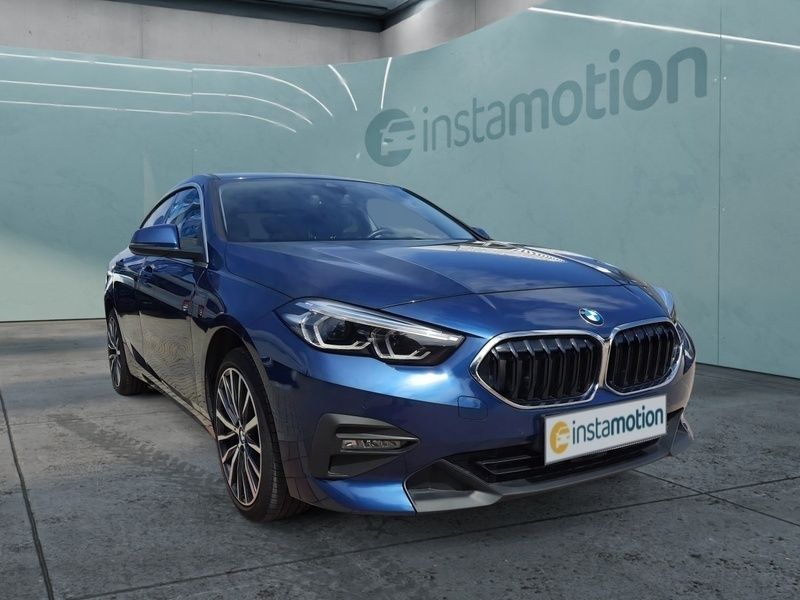Blau Gebraucht 2023 BMW 218 Advantage Coupé | 25.900 € (Guter Preis) - Bild 1/3