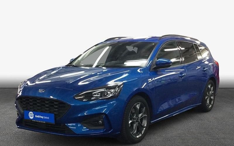Gebraucht Ford Focus ST-Line 182 PS (133 kW) 2021 Blau Kombi