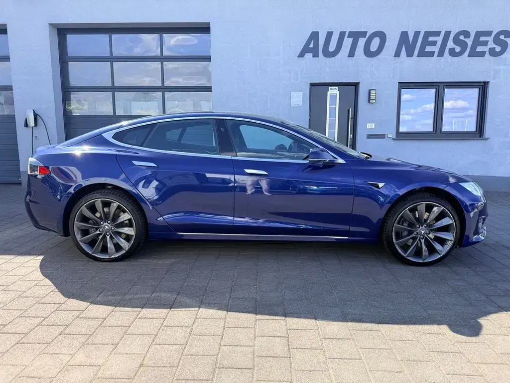 Gebraucht Tesla Model S 244 kW (332 PS) 2018 Blau Kleinwagen