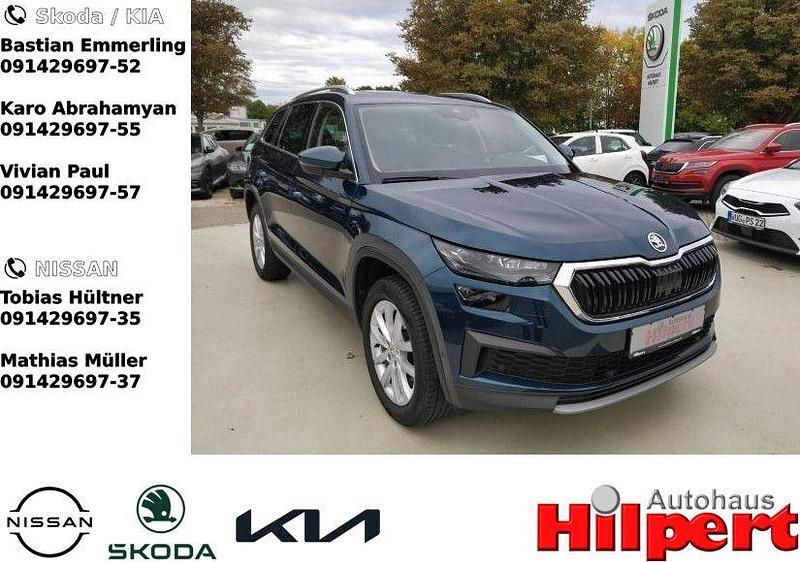 Blau Gebraucht 2021 Skoda Kodiaq SUV | 34.440 € (Teuer) - Bild 1/4