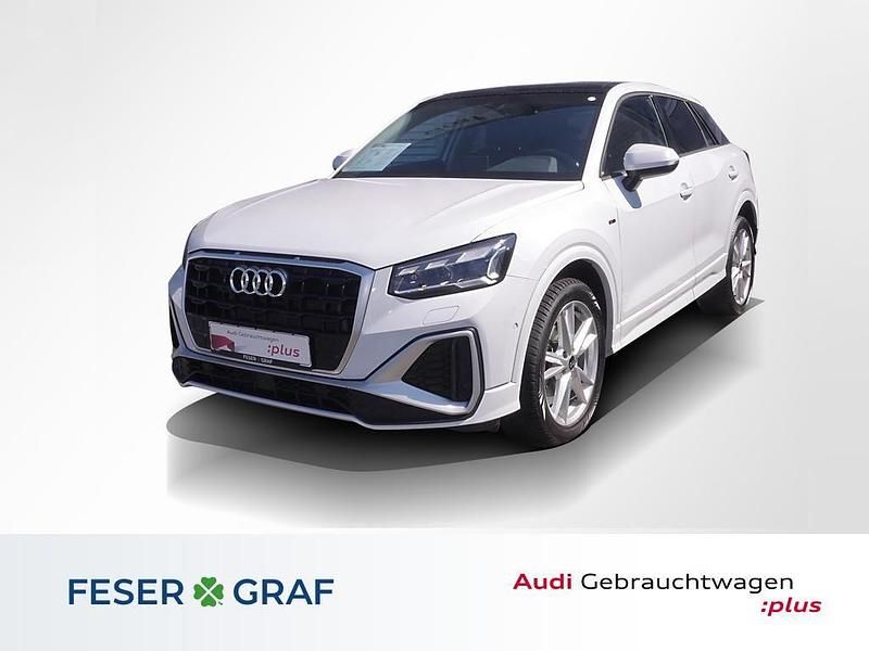 Gletscherweiß Gebraucht 2024 Audi Q2 Sport SUV | 29.480 € (Fairer Preis) - Bild 1/4