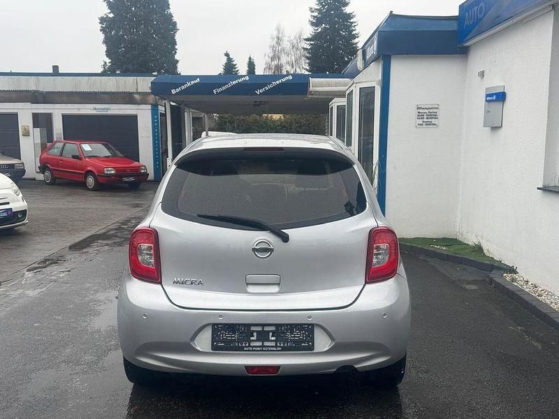 Gebraucht Nissan Micra Acenta 80 PS (58 kW) 2016 Silber Limousine