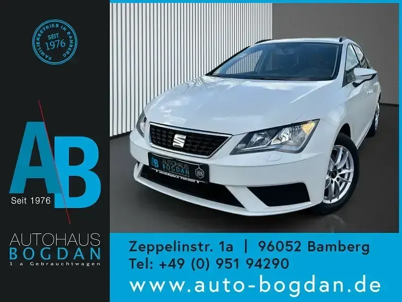 Brugt Seat Leon Reference 116 HK (85 kW) 2020 Hvid Stationcar