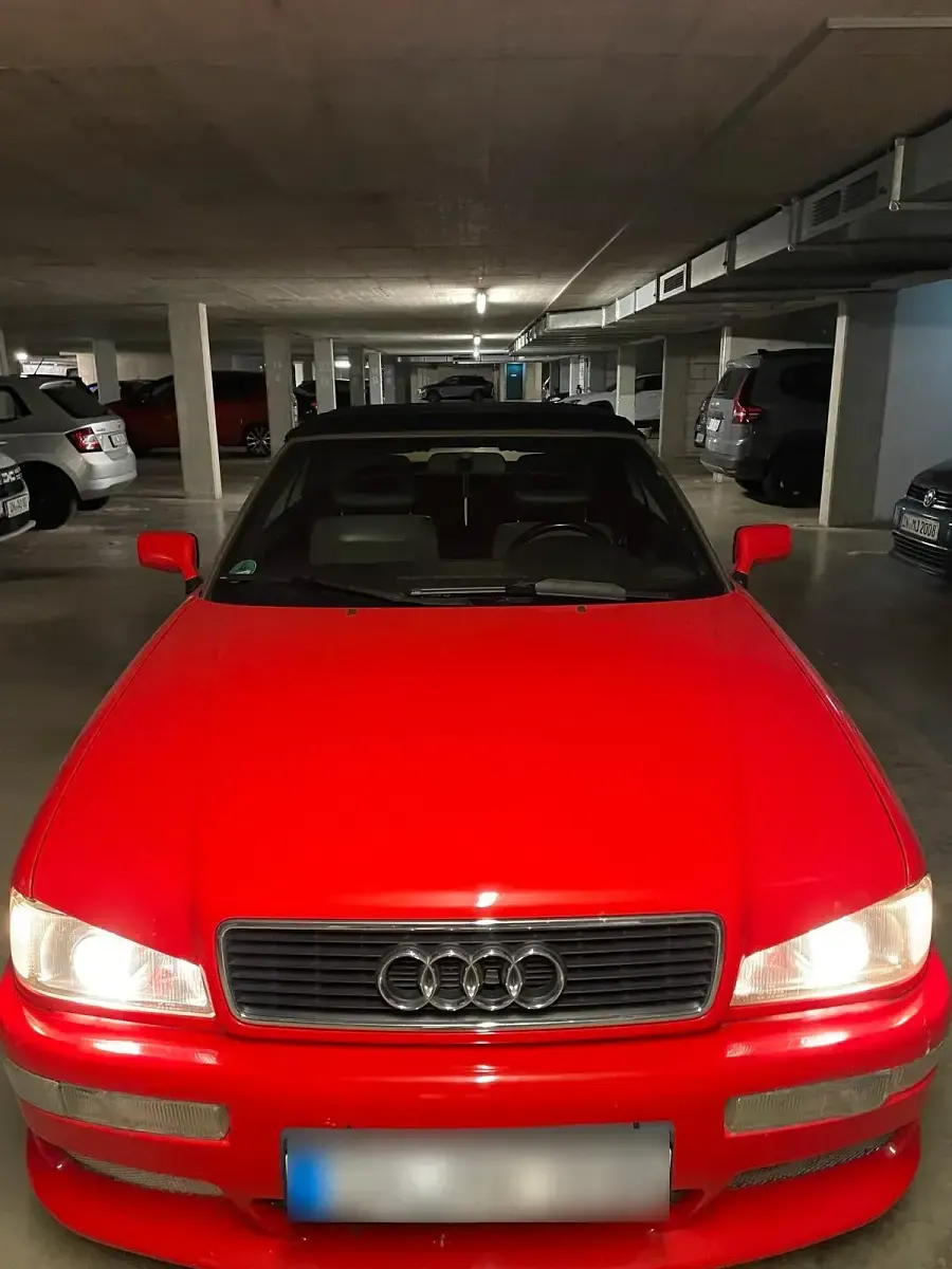 Usata Audi 80 133 CV (97 kW) 1991 Rosso Cabrio