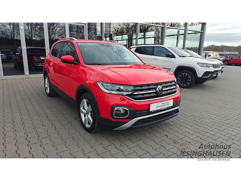 Gebraucht VW T-Cross Style 150 PS (110 kW) 2021 Rot SUV