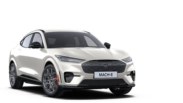 Star white platinum metallic Gebraucht 2024 Ford Mustang Mach-E GT SUV | 79.400 € - Bild 1/1