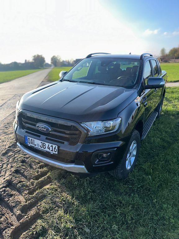 Schwarz Gebraucht 2022 Ford Ranger Abholung | 38.600 € (Guter Preis) - Bild 1/4
