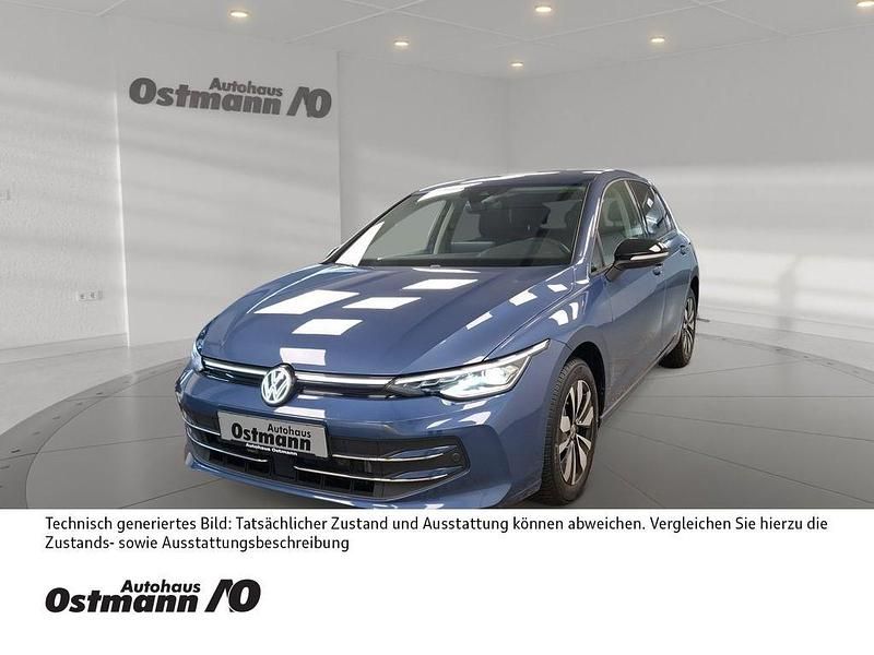 Blau (anemonenblau) Gebraucht 2025 VW Golf VIII Goal Limousine | 29.045 € (Superpreis) - Bild 1/4