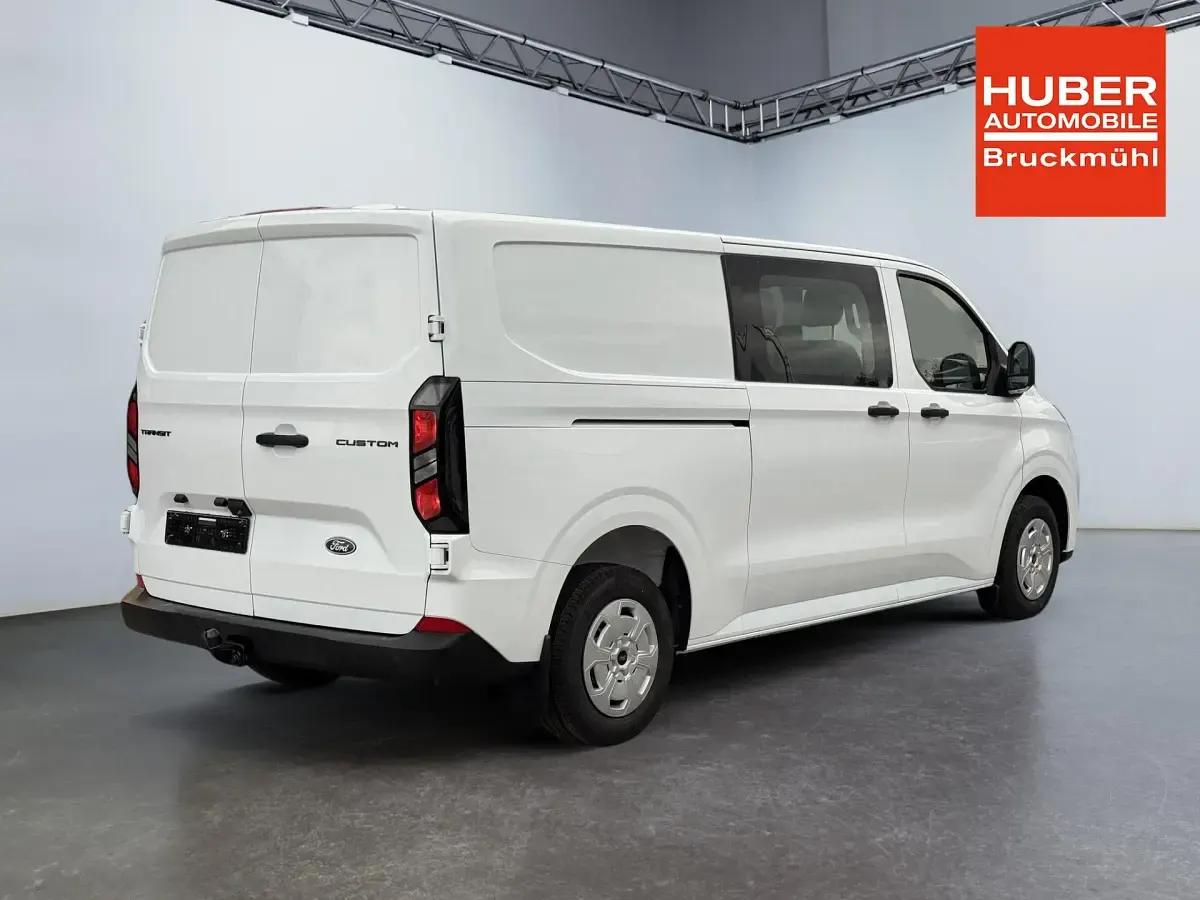 Nouvelle Ford Transit Custom Trend 170 ch (125 kW) 2025 Blanc Van