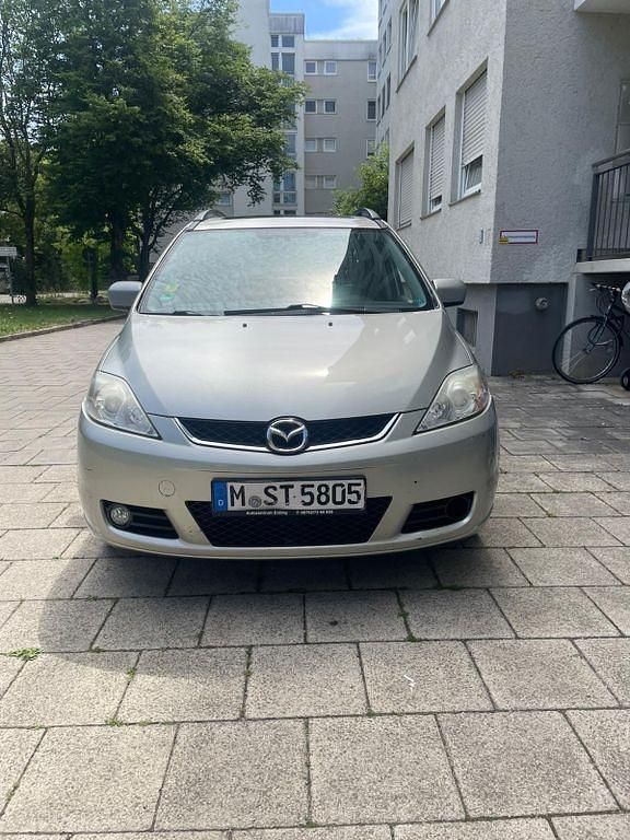 Silber Gebraucht 2007 Mazda 5 Exclusive Van / Kleinbus | 899 € (Superpreis) - Bild 1/4