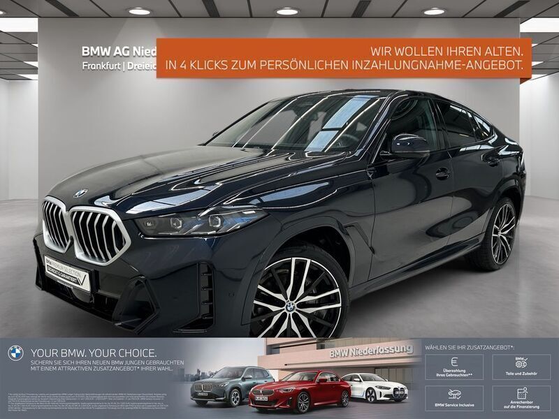 Schwarz Gebraucht 2024 BMW X6 M Sport SUV | 82.480 € (Superpreis) - Bild 1/3