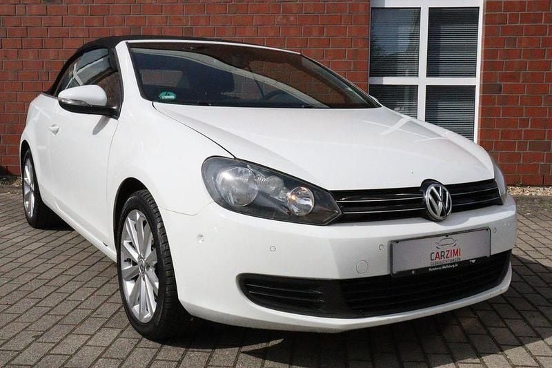 Gebraucht VW Golf Cabriolet 160 PS (117 kW) 2012 Weiß Cabrio