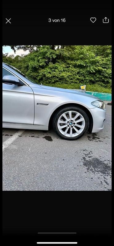 Gebraucht BMW 520 190 PS (139 kW) 2016 Grau Kombi