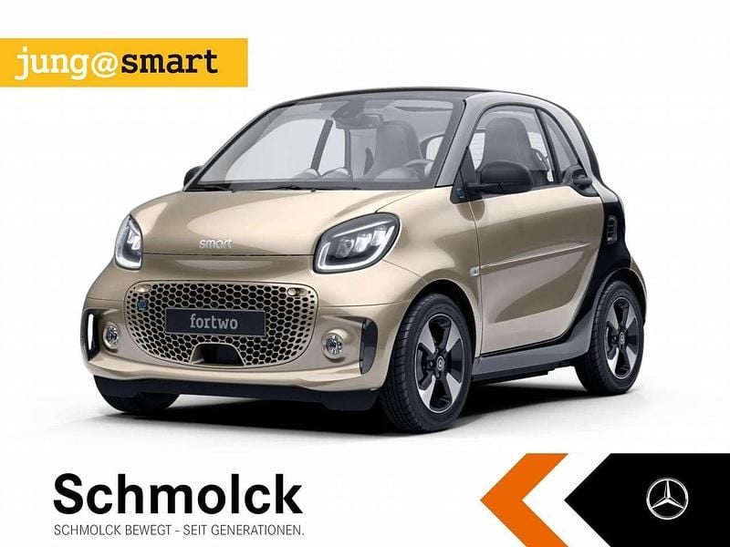 Gelb Gebraucht 2024 Smart ForTwo Electric Drive Exclusive Kleinwagen | 16.900 € (Fairer Preis) - Bild 1/4