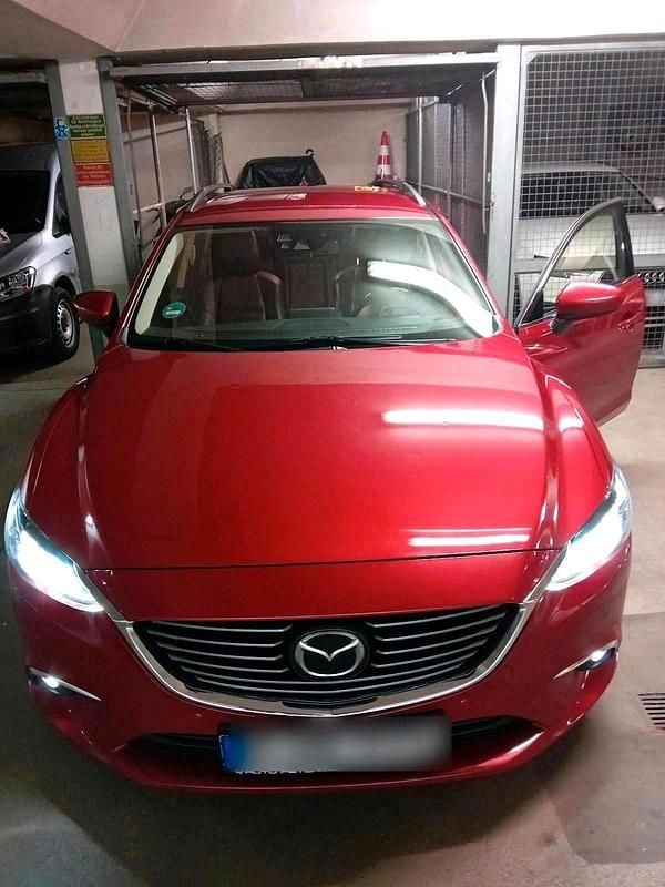 Second-hand Mazda 6 150 CP (110 kW) 2016 Roșu Break
