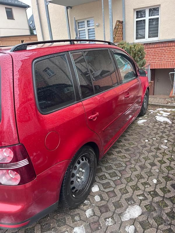 Gebraucht VW Touran 2003 Rot Van / Kleinbus