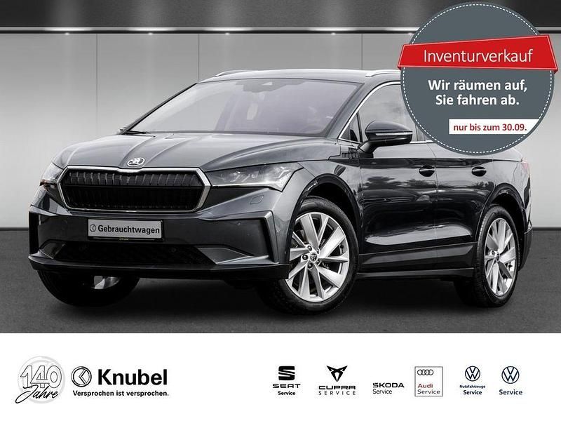 Grau Gebraucht 2021 Skoda Enyaq iV SUV | 25.880 € (Fairer Preis) - Bild 1/4