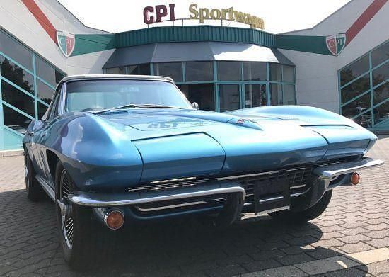 Gebraucht Corvette Stingray 352 PS (258 kW) 1966 Blau Cabrio
