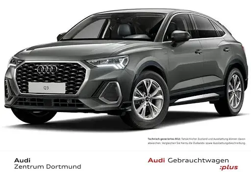Gebraucht Audi Q3 Sportback S-Line 150 PS (110 kW) 2025 Grau SUV