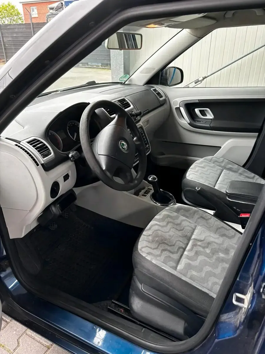 Gebraucht Skoda Fabia 2007 Blau Kleinwagen