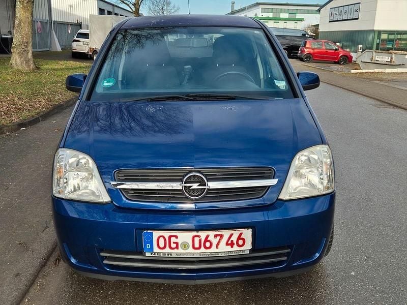 Gebraucht Opel Meriva Edition 101 PS (74 kW) 2005 Blau Van / Kleinbus