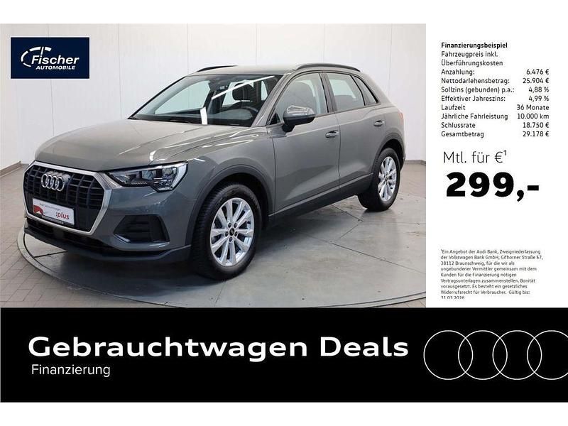 Grau Gebraucht 2023 Audi Q3 SUV | 32.380 € (Guter Preis) - Bild 1/4