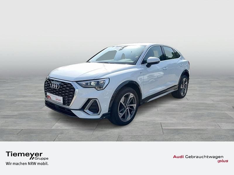Gletscherweiß metallic Gebraucht 2023 Audi Q3 Sportback S-Line SUV | 41.980 € (Guter Preis) - Bild 1/4