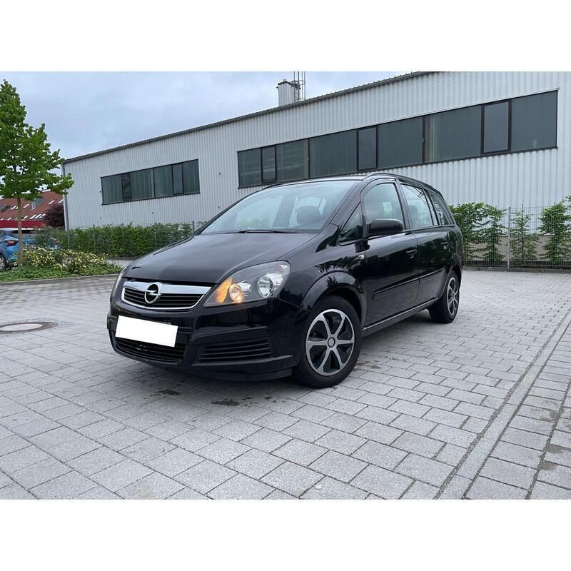Schwarz Gebraucht 2007 Opel Zafira Van / Kleinbus | 6.000 € (Teuer) - Bild 1/4
