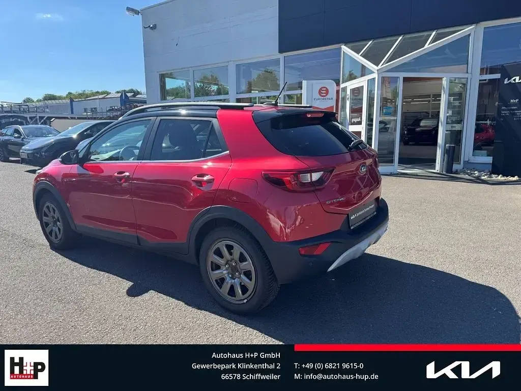 Gebraucht Kia Stonic Spirit 120 PS (88 kW) 2019 Rot SUV