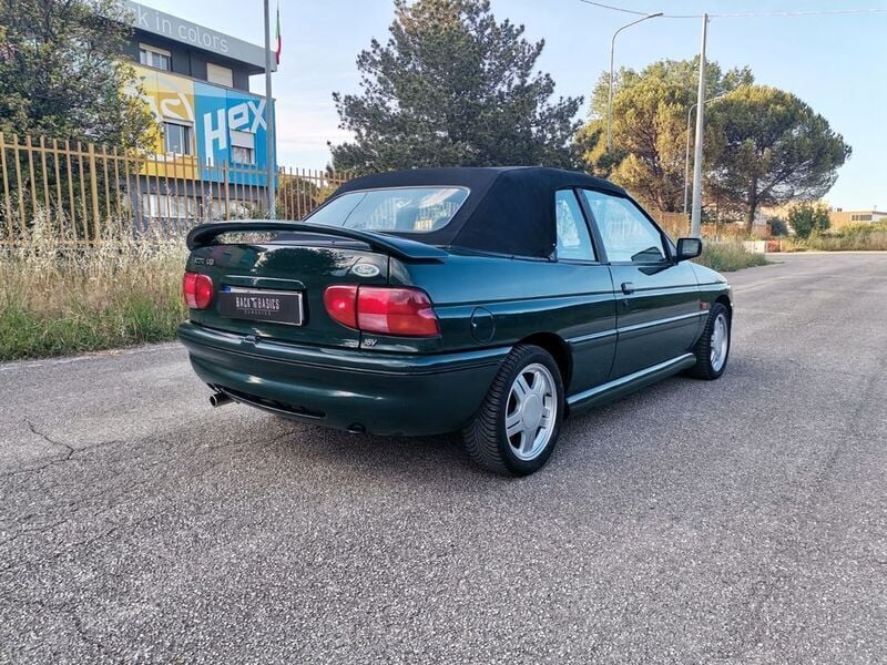 Gebraucht Ford Escort Cabriolet RS 131 PS (96 kW) 1993 Grün Cabrio