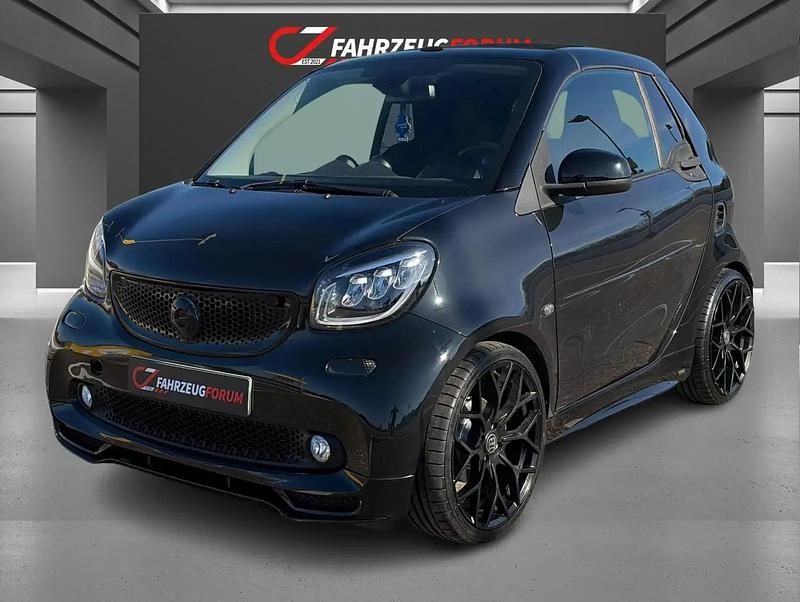 Gebraucht Smart ForTwo Cabrio Brabus 90 PS (66 kW) 2019 Schwarz Cabrio