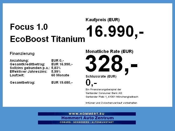 Gebraucht Ford Focus Titanium 125 PS (91 kW) 2023 Polarsilber metallic Limousine