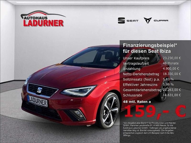 Desire rot Gebraucht 2024 Seat Ibiza FR Kleinwagen | 23.230 € (Fairer Preis) - Bild 1/4