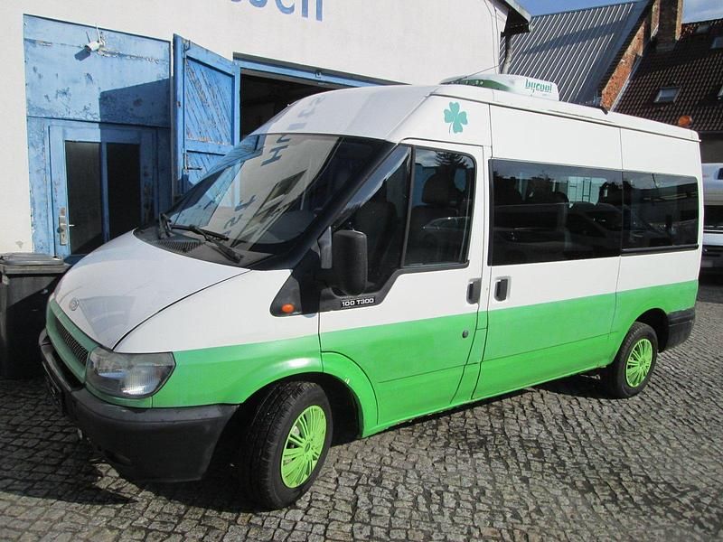 Gebraucht Ford Transit 101 PS (74 kW) 2002 Grün Van / Kleinbus