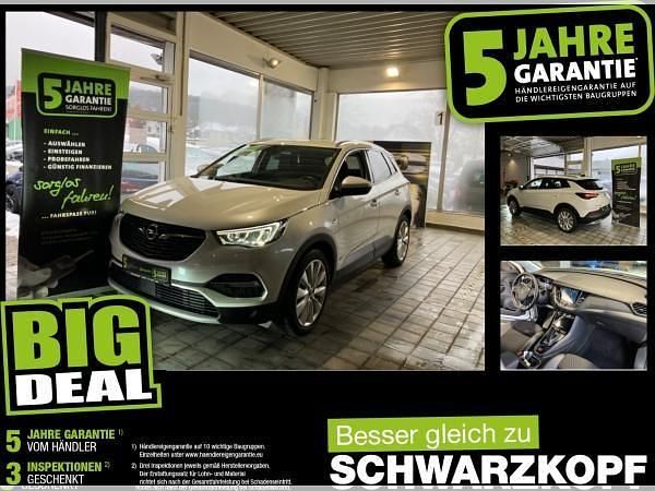 Weiß (perlmutt weiss) Gebraucht 2021 Opel Grandland X SUV | 21.969 € (Guter Preis) - Bild 1/4