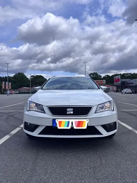 Gebraucht Seat Leon ST Style 116 PS (85 kW) 2018 Weiß Kombi