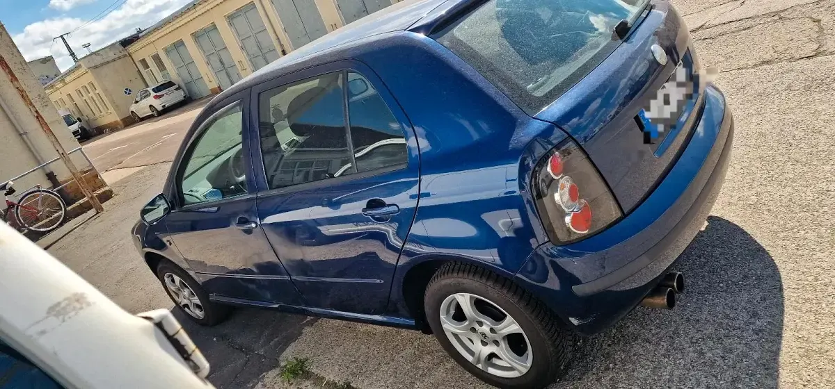 Gebraucht Skoda Fabia 80 PS (58 kW) 2007 Blau Kleinwagen
