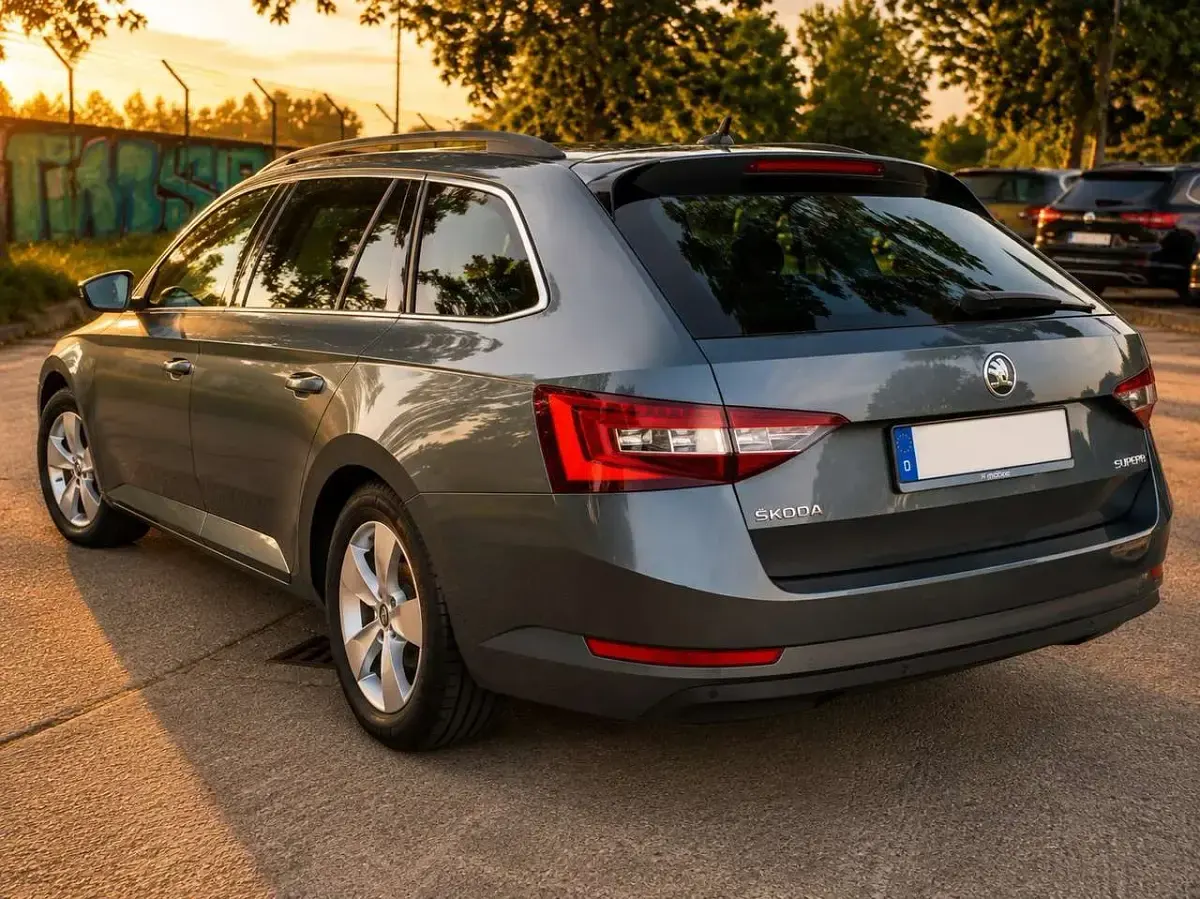 Gebraucht Skoda Superb Ambition 150 PS (110 kW) 2016 Grau Kombi