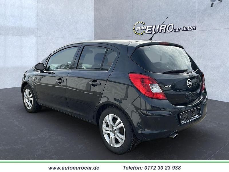 Gebraucht Opel Corsa Edition 86 PS (63 kW) 2014 Schwarz Kleinwagen
