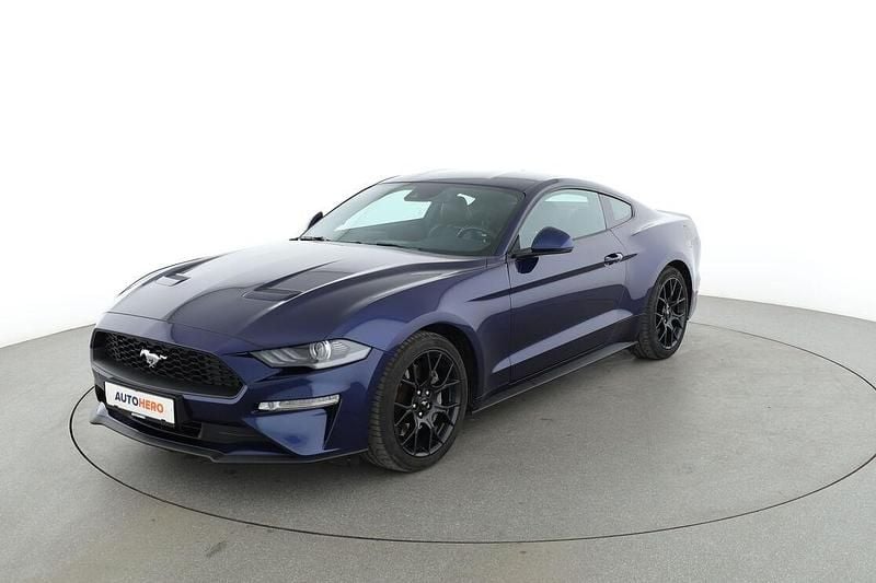 Blau Gebraucht 2018 Ford Mustang Basis Coupé | 28.700 € (Fairer Preis) - Bild 1/3