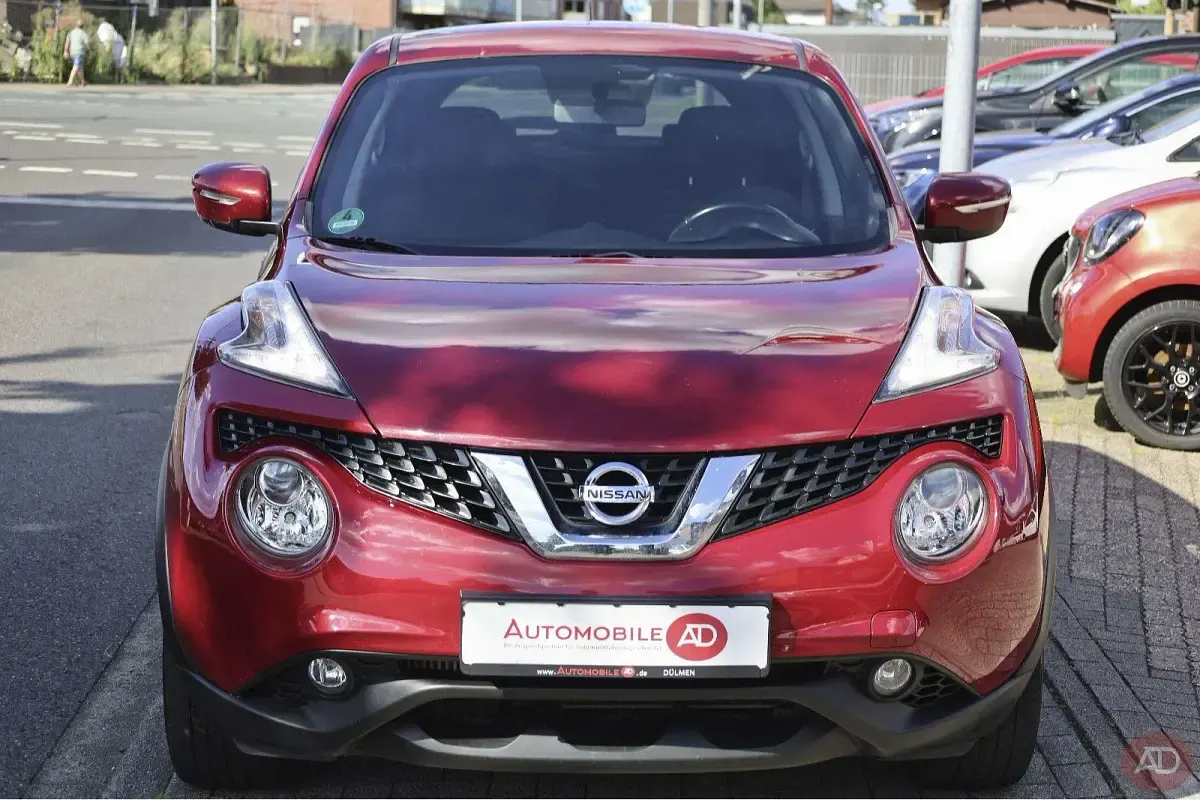 Gebraucht Nissan Juke Acenta 110 PS (80 kW) 2016 Rot SUV