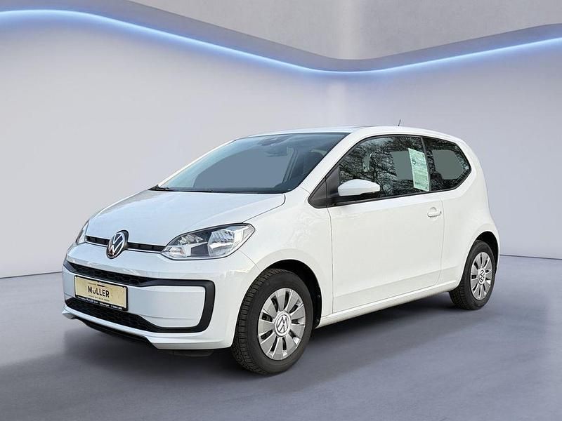 Weiß Gebraucht 2021 VW up! Basis Kleinwagen | 9.685 € (Fairer Preis) - Bild 1/4